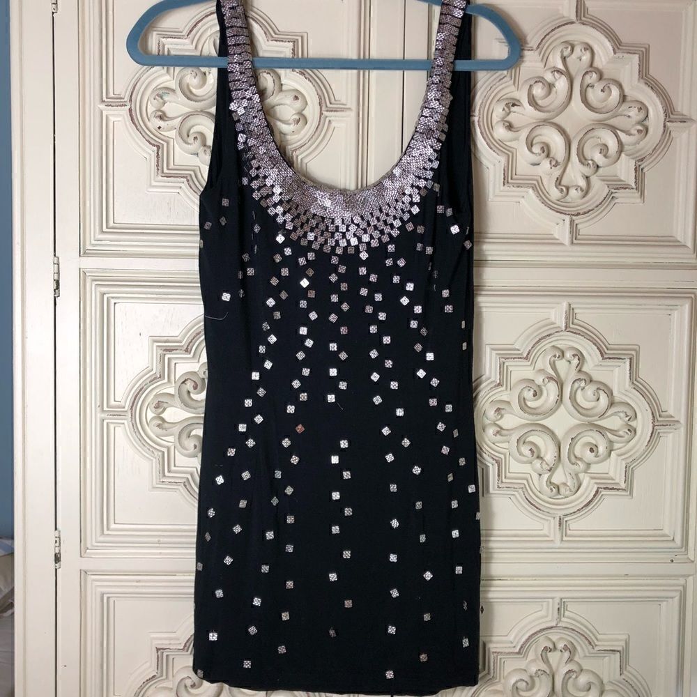 LaRok  sequin mini dress size small